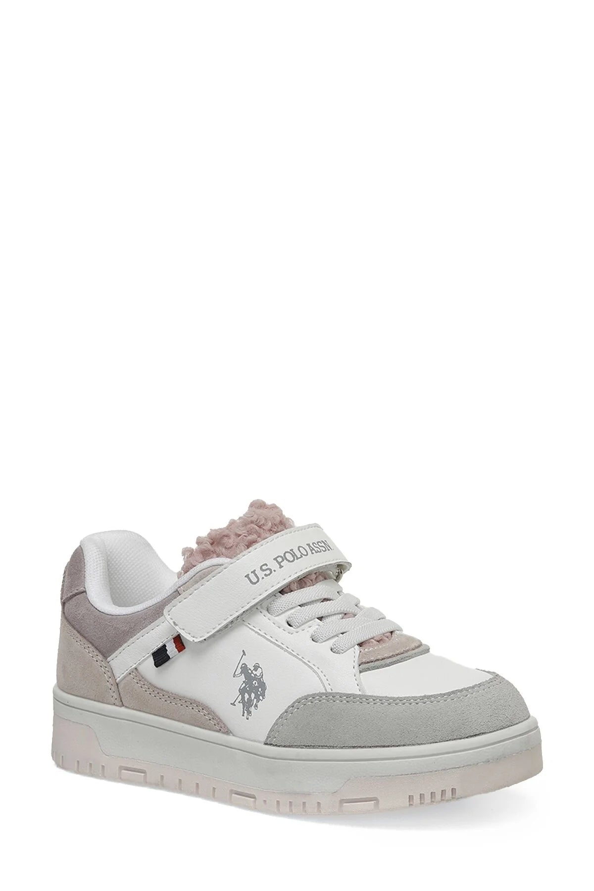 Basket blanche top pour fille