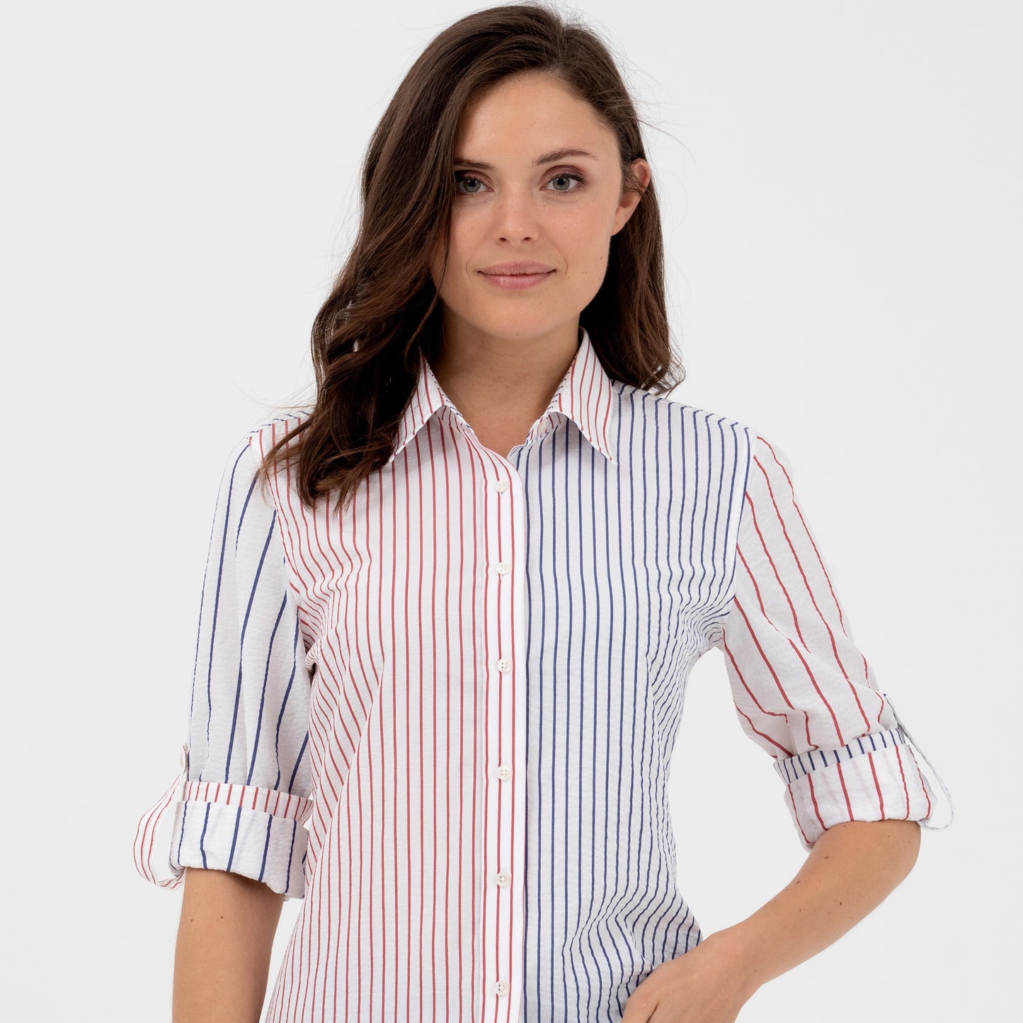 CHEMISE À RAYURES CUPE - 1577287VR030
