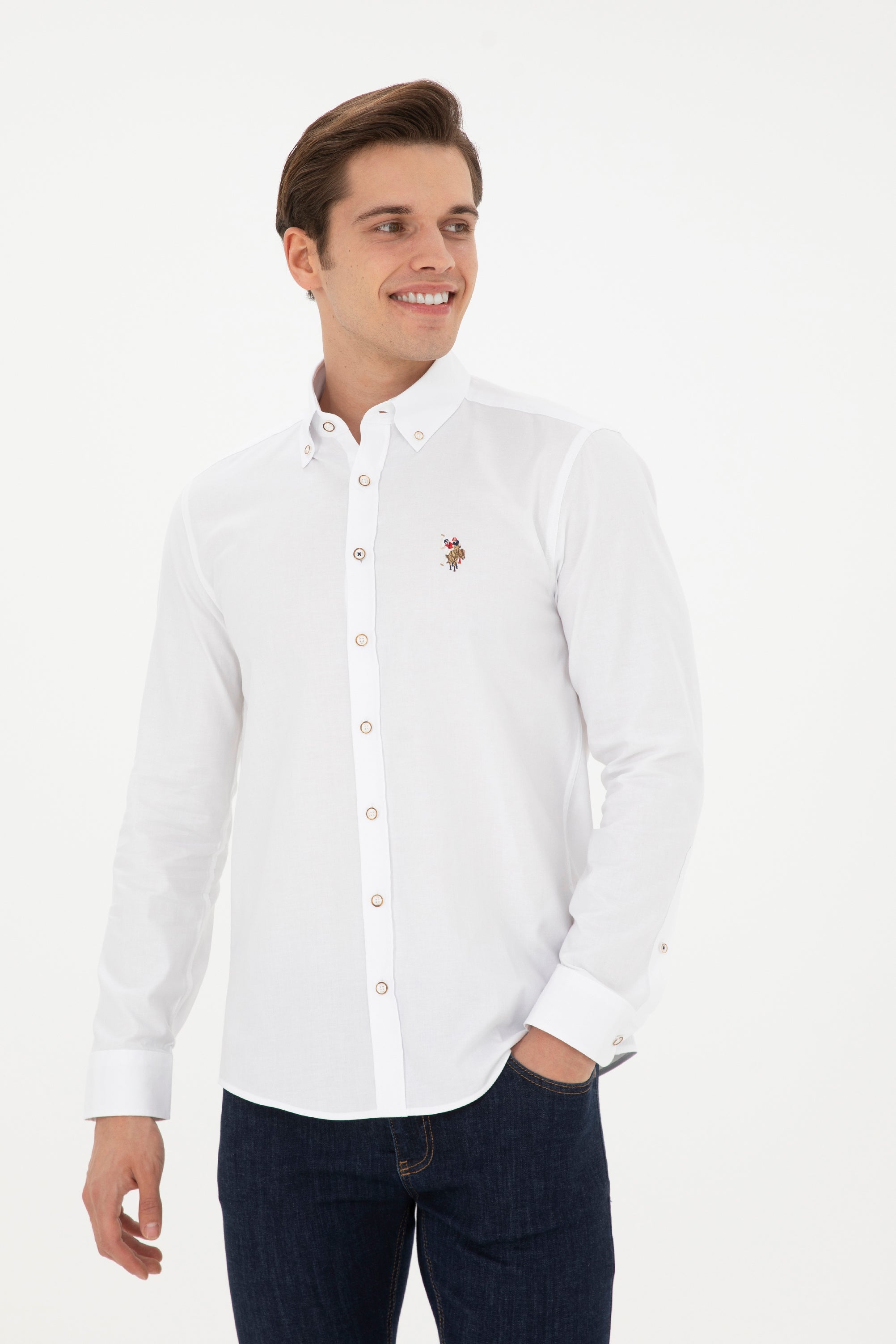 Chemise us polo assn homme sale