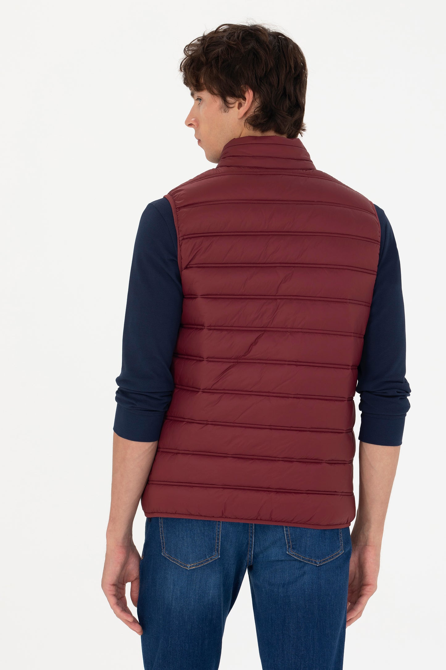 GILET DOUDOUNE YONY BORDEAUX-1631483VR014