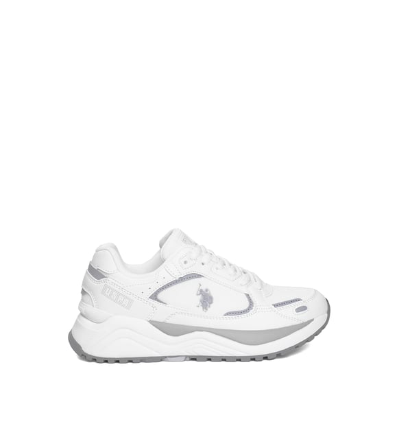 Chaussure femme HABITA 4PR WHITE – POLO ASSN